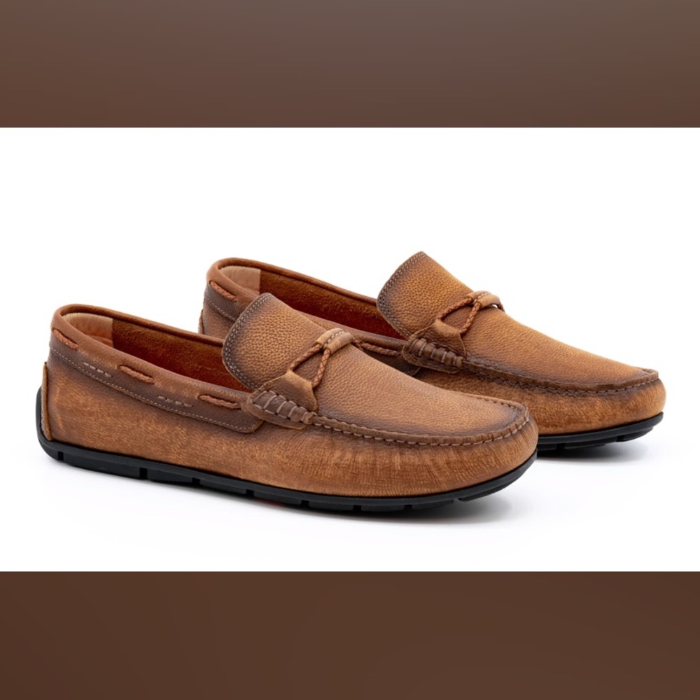 NWT Martin Dingman Bermuda Braided Bit Loafer